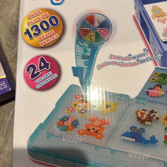 EUC girls crafts aquabeads beados spin art bracket making set - Picture 4 of 9